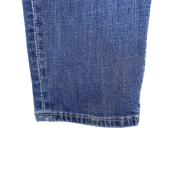 KUT FROM THE KLOTH Katy Ankle Straight Leg Jeans • 2 • blue denim - Picture 5 of 9